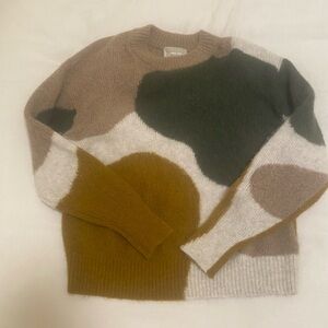 Everlane Multicolor Crew Neck Sweater